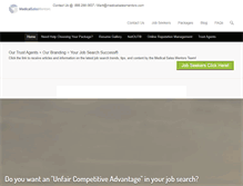 Tablet Screenshot of medicalsalesmentors.com